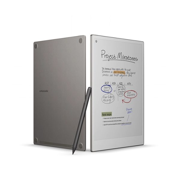 reMarkable - reMarkable Pro Paper Tablet With The Maker Plus Eraser + Book Folio Mosaic Weave Basalt