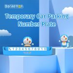 DORAEMON PARKING NUMBER PLATE - Ảnh 2