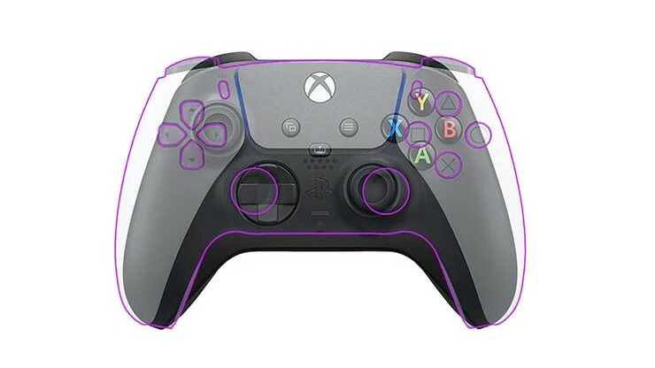 So sánh tay cầm DualSense với Xbox Series
