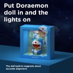 MÔ HÌNH DORAEMON PHOTO FRAME NIGHT LIGHT BLUE - Ảnh 6