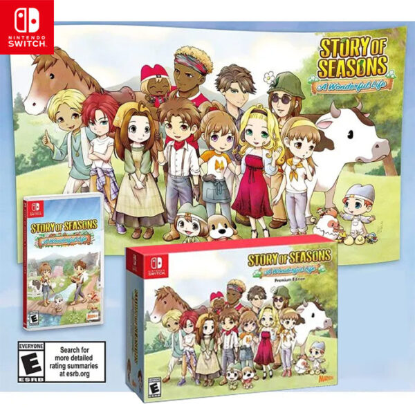Game Story Of Seasons: A Wonderful Life Limited Goat Plushie Edition - Nintendo Switch
