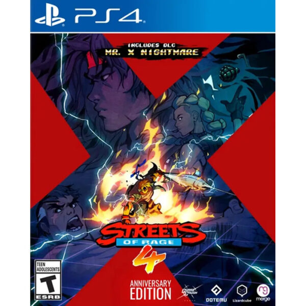 Game Streets Of Rage 4 Anniversary Edition - PS4