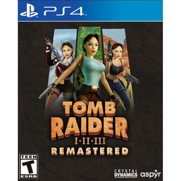 Game Tomb Raider I-III Remastered Starring Lara Croft - PS4