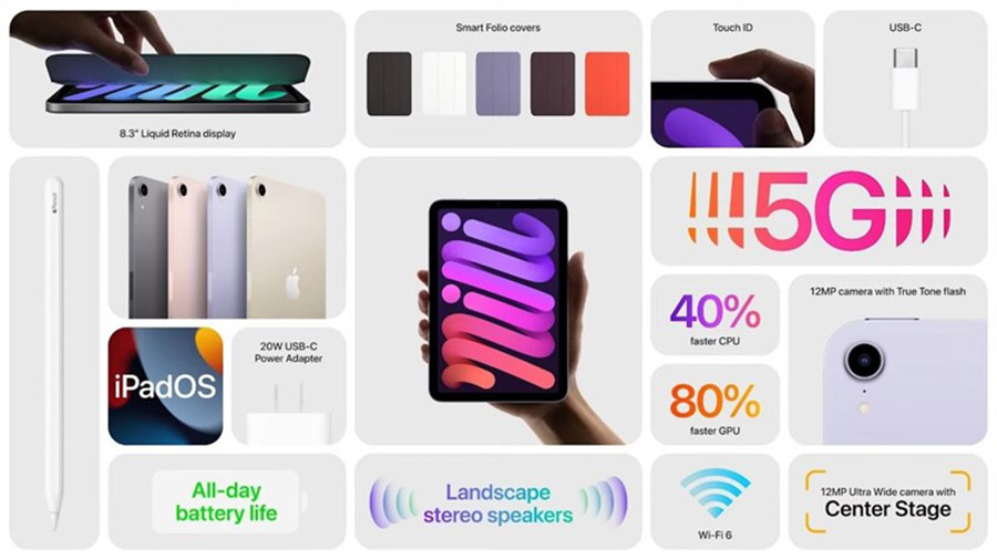 Tổng hợp sự kiện Apple: iPhone 13 series, iPad mới, Apple Watch Series 7 chào sân
