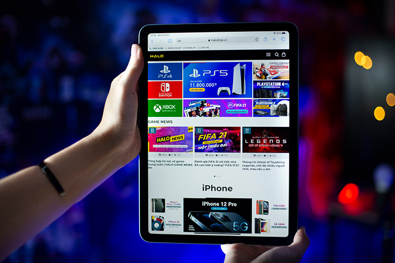 Trên tay iPad Air 4