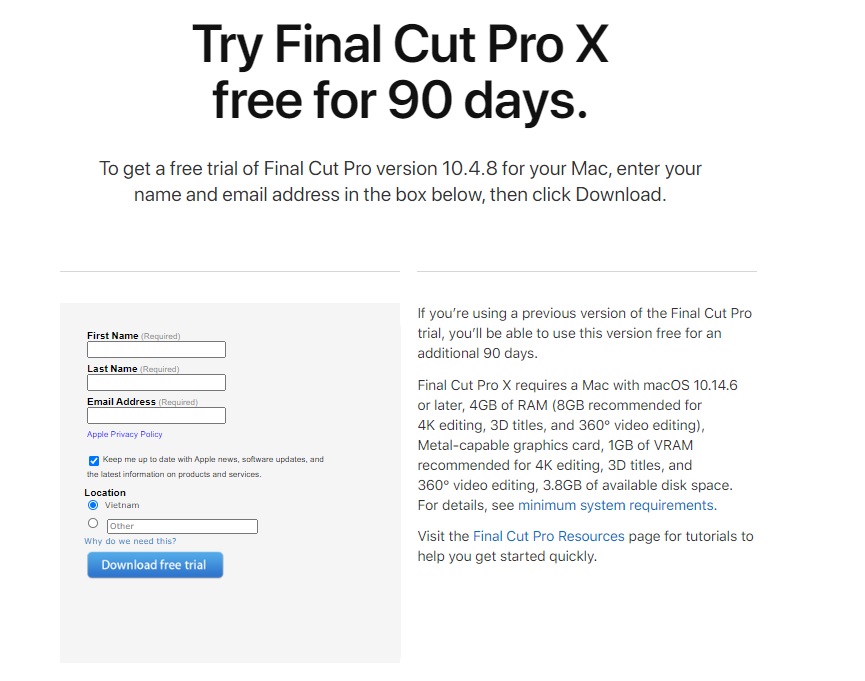 try final cut pro 21 3