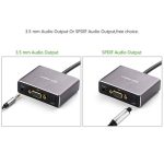 Ugreen HDMI to VGA with SPDIF +3.5mm Audio 40282 - Ảnh 6