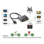 Ugreen HDMI to VGA with SPDIF +3.5mm Audio 40282 - Ảnh 5