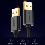 Cáp chuyển đổi Ugreen USB 2.0 Male To Male Cable 3m Black 30136 - Ảnh 3
