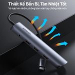 Ugreen USB-C To 3 USB A + 3.5MM Audio+ 4K HDMI CM478 - Ảnh 2