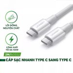 Ugreen - Cáp sạc USB type-C CABLE 2M 100W - White - Ảnh 5