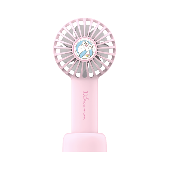QUẠT DORAEMON BUBBLE MINI HANDHELD FAN PINK