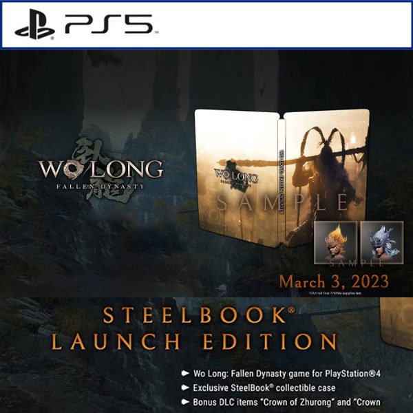 Game Wo Long: Fallen Dynasty [Steelbook Launch Edition]  - PS5