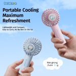QUẠT DORAEMON BUBBLE MINI HANDHELD FAN BLUE - Ảnh 5