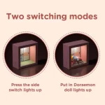 Mô Hình Doraemon Sleeping Baby Photo Frame Night Light - Ảnh 4