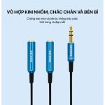 Cáp Chuyển Đổi Âm Thanh Philips - Audio Cable AUX 3.5MM Male To 2x3.5MM Female - Ảnh 3