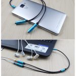 Cáp Chuyển Đổi Âm Thanh Philips - Audio Cable AUX 3.5MM Male To 2x3.5MM Female - Ảnh 4
