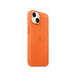 APPLE LEATHER CASE WITH MAGSAFE FOR IPHONE 14 - ORANGE - Ảnh 4