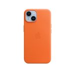 APPLE LEATHER CASE WITH MAGSAFE FOR IPHONE 14 - ORANGE - Ảnh 5