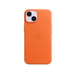 APPLE LEATHER CASE WITH MAGSAFE FOR IPHONE 14 - ORANGE - Ảnh 6
