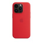 APPLE SILICON CASE WITH MAGSAFE FOR IPHONE 14 PRO - (PRODUCT) RED  (MPTG3) - Ảnh 7