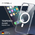 CASE MIPOW MAGSAFE TEMPERED GLASS FOR IPHONE 14 PLUS (MGC14B-CR) - Ảnh 3