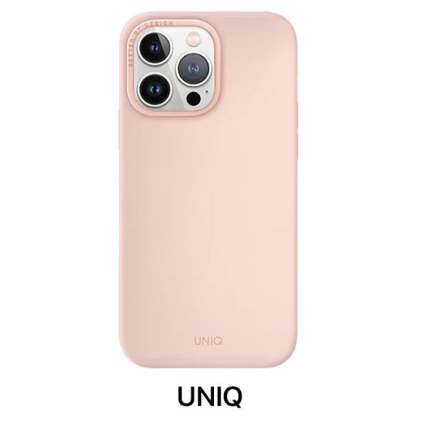 CASE IPHONE 14 PRO - HYBRID LINO - PINK - UNIQ