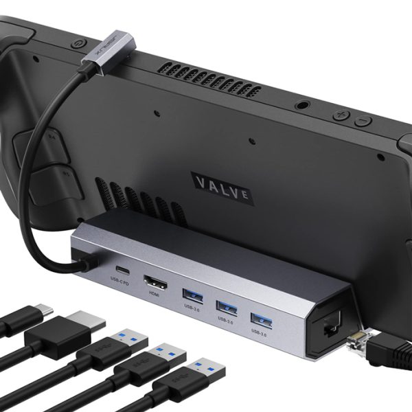 DOCK STATION 6 IN 1 MULTIFUNCTION ADAPTER (HB0603) - JSAUX