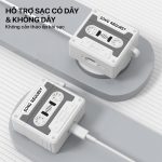 Case Silicone Cassette AHASTYLE Airpods 4 - Ảnh 4