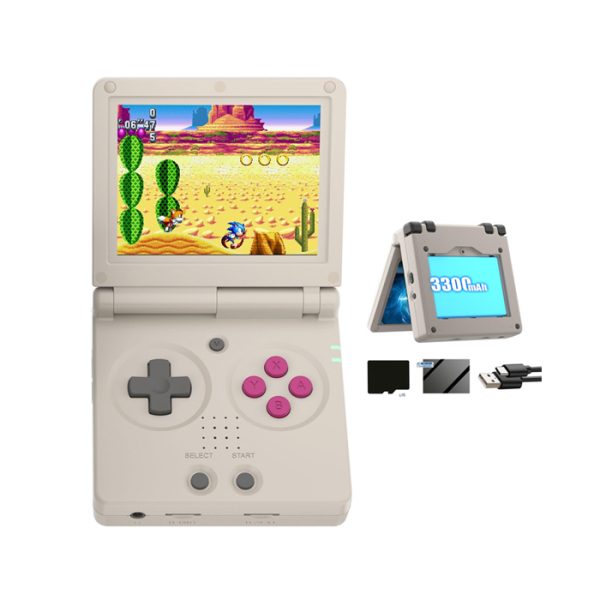 Anbernic - Retro Gamboy Flip RG35XXSP - 64GB - Gray