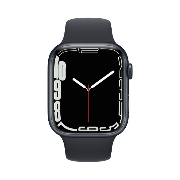 Apple Watch S7 Gps 45mm Midnight Alu - Midnight Sport Band MKN53 - Full Box Secondhand