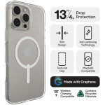 ZAGG Crystal Palace Snap Case with MagSafe for iPhone 16 Pro - Black - Ảnh 6