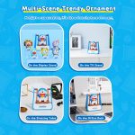 Rock - Doraemon Swing Aromatherapy Parking Number Plate - Ảnh 2