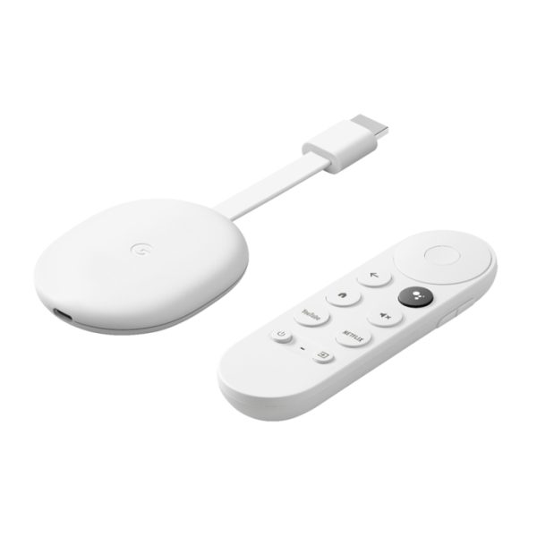 Google Chromecast with Google TV 4K - White
