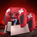 IINE - Silicon Dualsense PS5 With Analog Caps - Monster Hunter Wild Edition - Ảnh 5