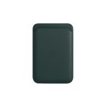 iPhone Leather Wallet with MagSafe - Pine Green