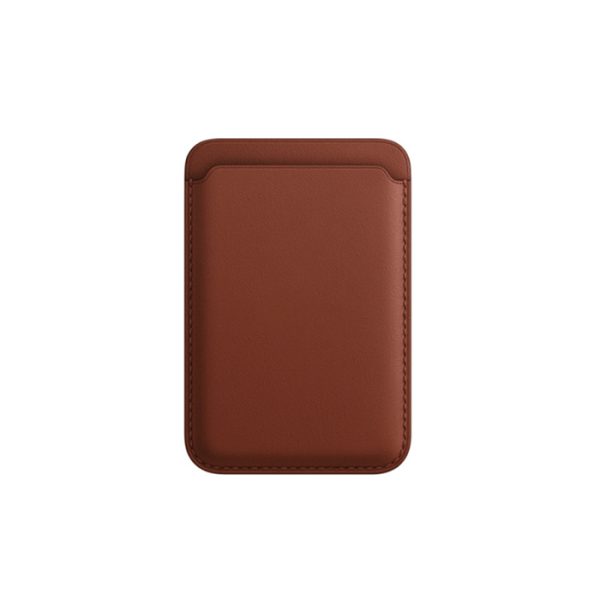 iPhone Leather Wallet with MagSafe - Umber