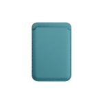 iPhone Leather Wallet with MagSafe - Light Blue