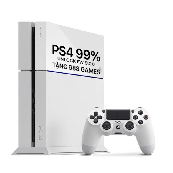 PlayStation 4/PS4 500GB Trắng - Hack - Secondhand