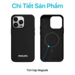 Philips - Silicon Case With Magsafe For Iphone 14 Pro - DLK9714 - Ảnh 2