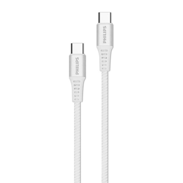 Philips - USB-C To USB-C 1M USB2.0 MAX 100W - DLC9530