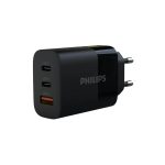Philips Wall Charger PD65W+QC3.0 - DLP6333 - Ảnh 2