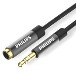 Cáp Chuyển Đổi Âm Thanh Philips - Audio Cable AUX 3.5MM Male To 3.5MM Female
