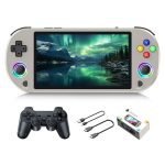 Retro Game Handheld M22p With Controller - Grey - Ảnh 7