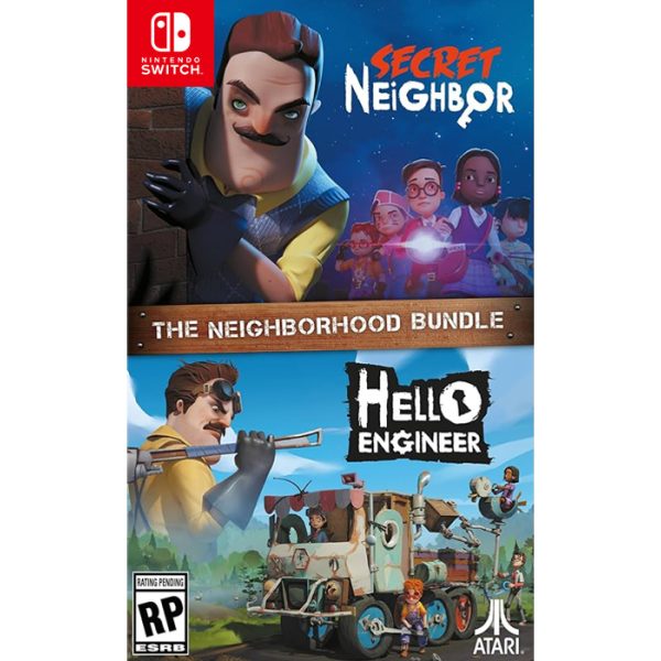 Game SECRET NEIGHBOR + HELLO ENGINEER - THE NEIGHBORHOOD BUNDLE - US - Nintendo Switch