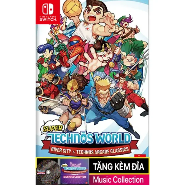 Game Super Technos World: River City & Technos Arcade Classics - Nintendo Switch