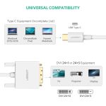 Ugreen USB-C to DVI 1.5M - Ảnh 4