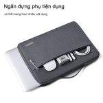 Túi chống sốc Wiwu Pilot Sleeve cho Macbook Pro 16" - Black - Ảnh 3