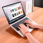 Túi chống sốc Wiwu Skin Pro Portable Stand Sleeve cho Macbook Pro 15.4" - Black - Ảnh 2