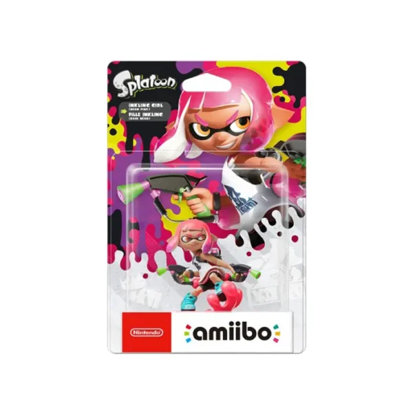 Amiibo Splatoon Girl Neon Pink